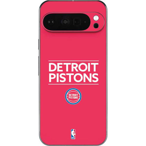 NBA Detroit Pistons Standard - Red Pixel 9 Pro XL Skin